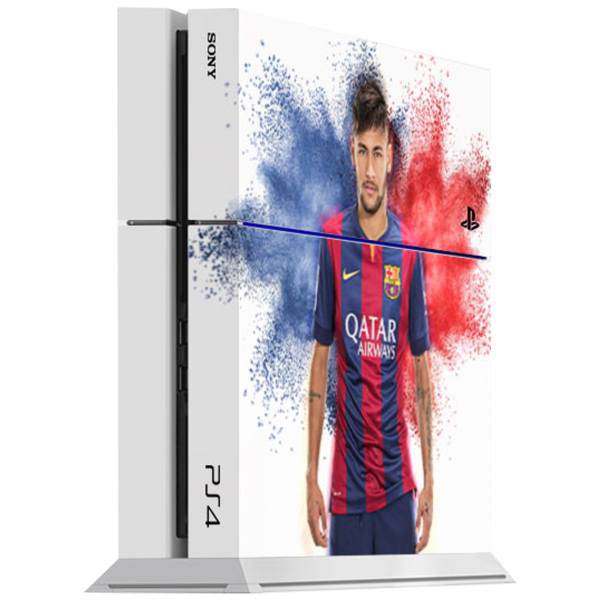 برچسب عمودی پلی استیشن 4 ونسونی طرح Neymar، Wensoni Neymar PlayStation 4 Vertical Cover