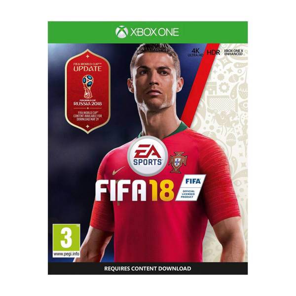 بازی Fifa 18 Russia Edition مخصوصxbox one