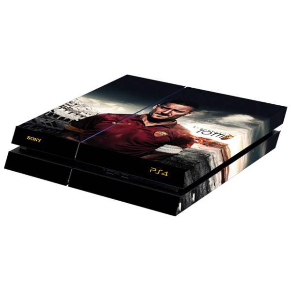 برچسب افقی پلی استیشن 4 گراسیپا طرح توتی، Grasipa Totti PlayStation 4 Horizontal Cover