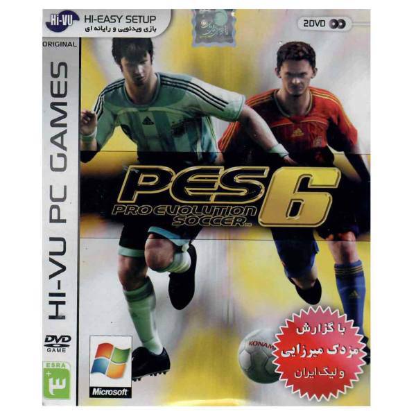 بازی PES 6 مخصوص PC، PES 6 For PC Game