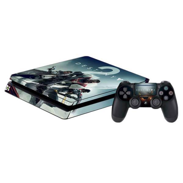 برچسب پلی استیشن 4 اسلیم آی گیمر طرح Destiny 2، Igamer Destiny 2 Play Station 4 Slim Cover