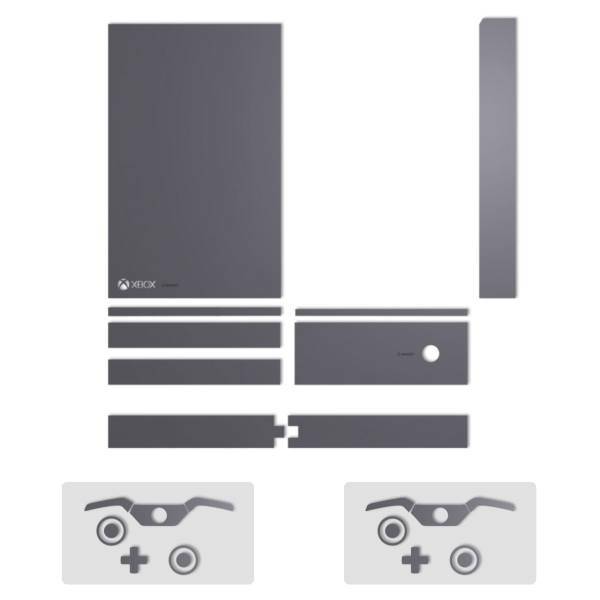 برچسب ماهوت مدل Gray Color مناسب برای کنسول بازی Xbox One، MAHOOT Gray Color Special Sticker for Xbox One