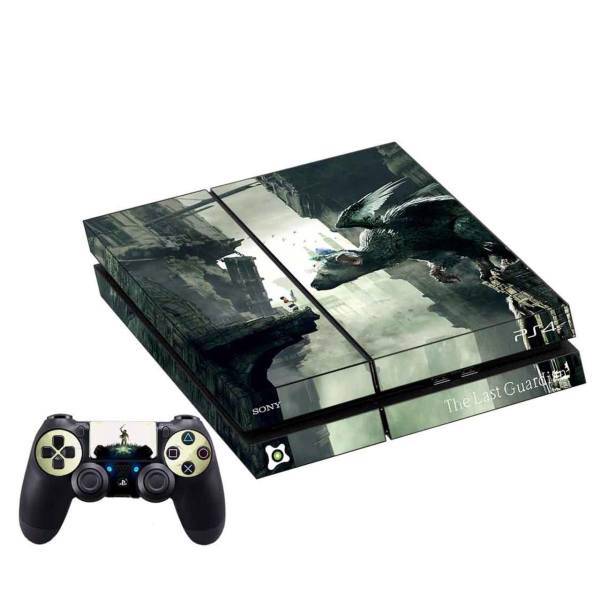 برچسب افقی پلی استیشن 4 آی گیمر طرح The Last Guardian، IGamer The Last Guardian PlayStation 4 Horizontal Cover