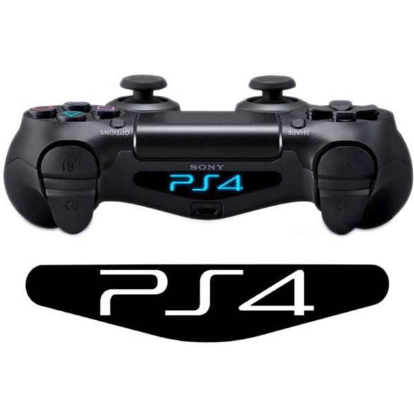 برچسب دوال شاک 4 ونسونی طرح PS4، Wensoni PS4 DualShock 4 Lightbar Sticker