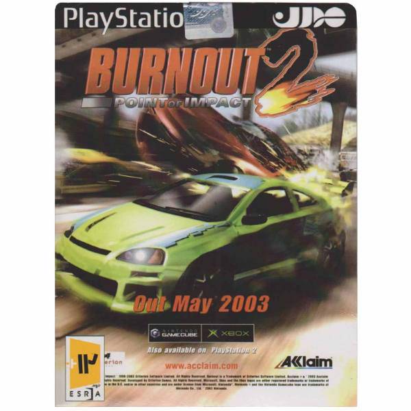 بازی Burnout 2 مخصوص PS2، Burnout 2 For PS2 Game