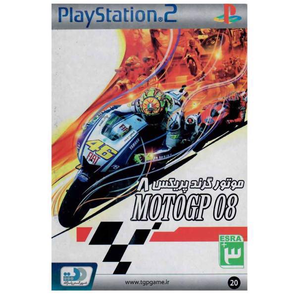 بازی Motogp 08 مخصوص PS2، Motogp 08 For PS2 Game