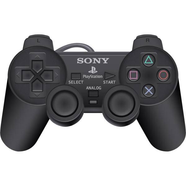 دسته بازی دوال شاک مخصوص پلی استیشن 2، Sony PlayStation 2 DualSHock Gamepad