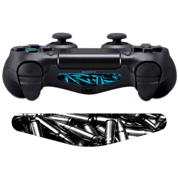 برچسب دوال شاک 4 ونسونی طرح Bullets، Wensoni Bullets DualShock 4 Lightbar Sticker