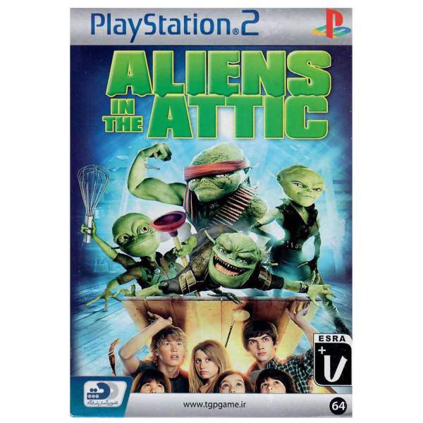 بازی Aliens In The Attic مخصوص PS2، Aliens In The Attic For PS2 Game