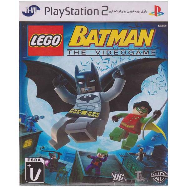 بازی Lego Batman the Video Game مخصوص PS2