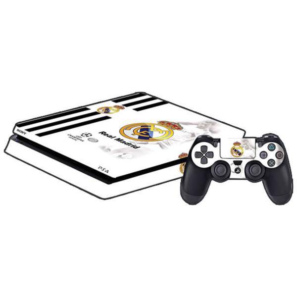 برچسب افقی پلی استیشن 4 گراسیپا طرح Real White، Grasipa Real White PlayStation 4 Horizontal Cover