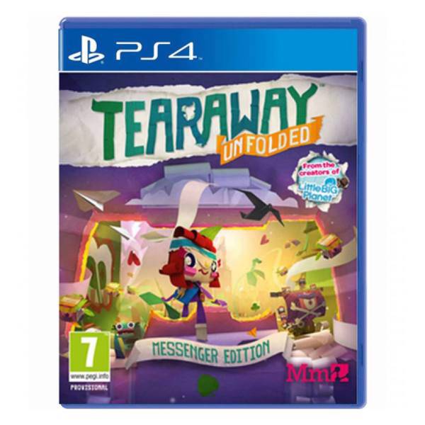 بازی Tearaway Unfolded مخصوص PS4، Tearaway Unfolded PS4 Game