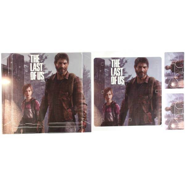 برچسب پلی استیشن 4 اسلیم مدل The Last Of Us، The Last Of Us PlayStation 4 Slim Cover