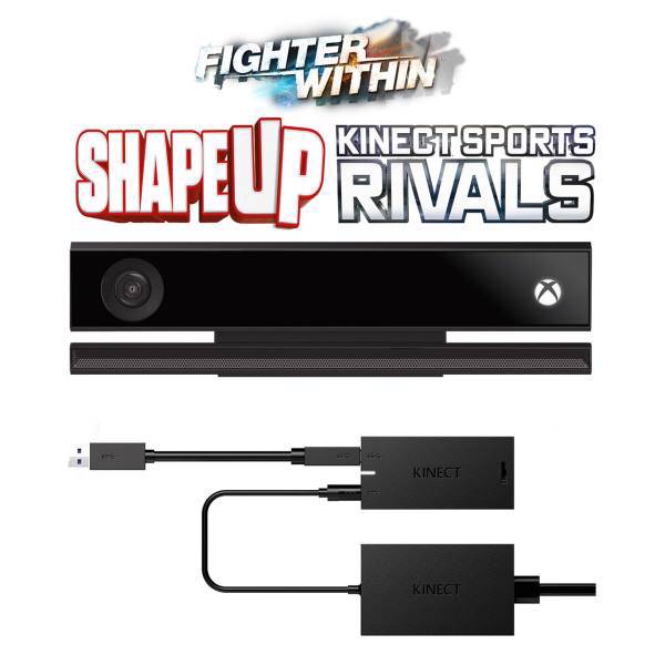 مجموعه حسگر حرکتی مایکروسافت مدل Kinect به همراه مبدل کینکت، Microsoft Kinect With Kinect Adapter