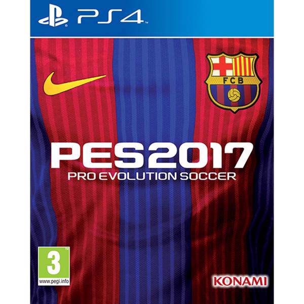 بازی PES 2017: Barcelona Edition مخصوص PS4، PS4 PES 2017: Barcelona Edition Game