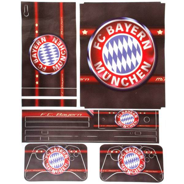 برچسب پلی استیشن 4 اسلیم مدل Bayern Munchen، Bayern Munchen PlayStation 4 Slim Cover