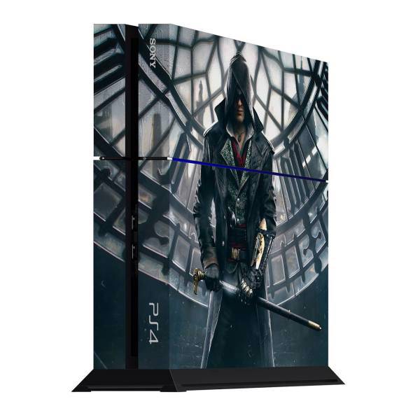 برچسب عمودی پلی استیشن 4 ونسونی طرح Assassins Creed SynTime، Wensoni Assassins Creed SynTime PlayStation 4 Vertical Cover