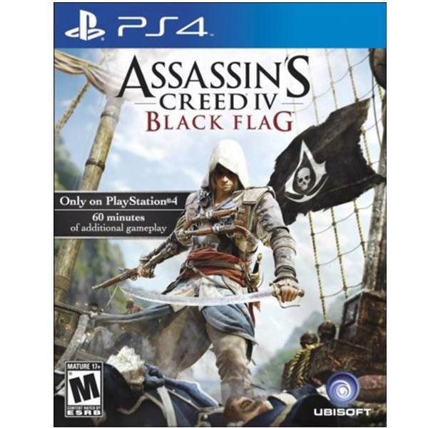 بازی Assassins Creed IV Black Flag مخصوص PS4، Assassins Creed IV Black Flag PS4 Game