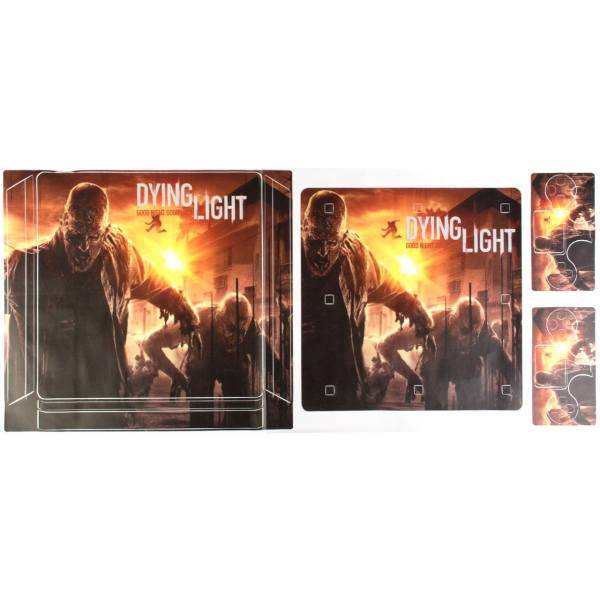 برچسب پلی استیشن 4 اسلیم مدل Dying Light، Dying Light PlayStation 4 Slim Cover