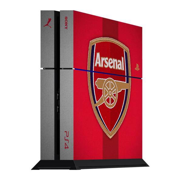 برچسب عمودی پلی استیشن 4 ونسونی طرح Arsenal 2016، Wensoni Arsenal 2016 PlayStation 4 Vertical Cover