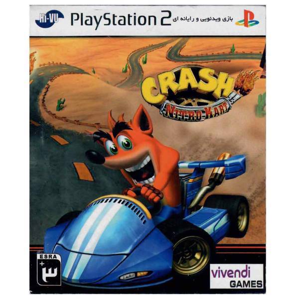 بازی Crash Nitro Kart مخصوص PS2، Crash Nitro Kart For PS2 Game