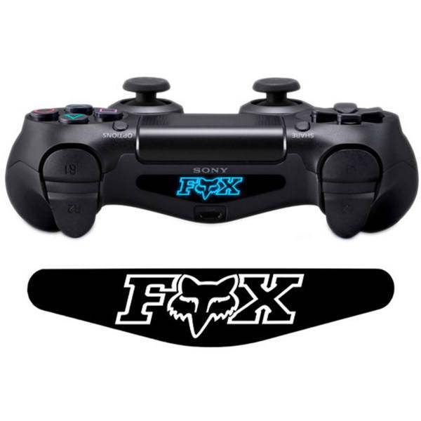 برچسب دوال شاک 4 ونسونی طرح Fox، Wensoni Fox DualShock 4 Lightbar Sticker