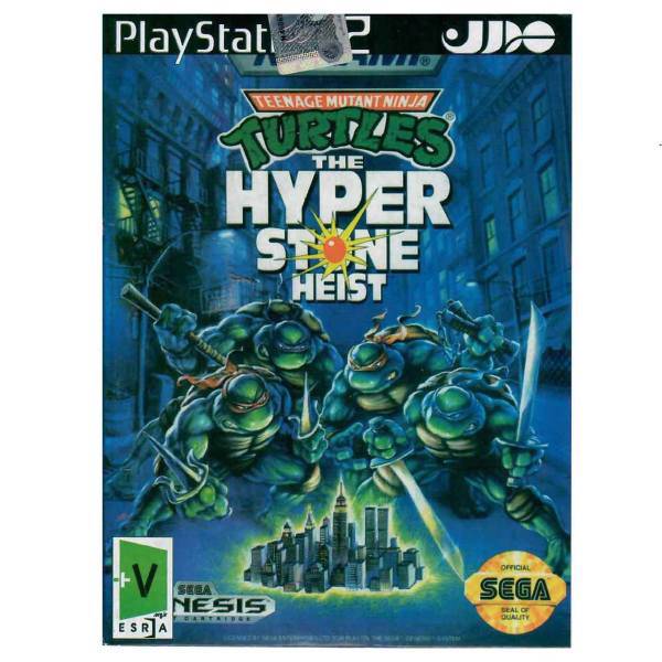 بازی Turtles The Hyper Stone Heist مخصوص PS2، Turtles The Hyper Stone Heist For PS2 Game