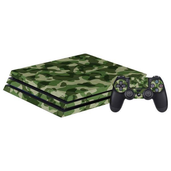 برچسب افقی پلی استیشن 4 پرو گراسیپا طرح ارتشی، Grasipa Army PlayStation 4 Pro Horizontal Cover