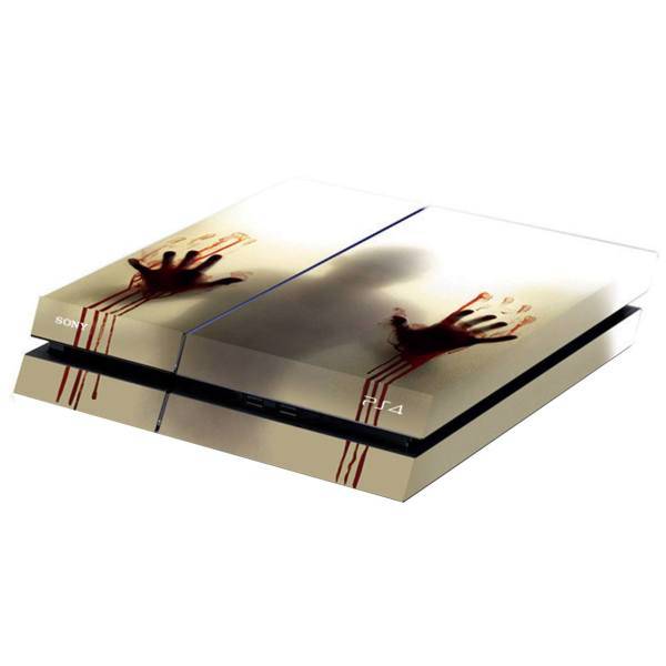 برچسب افقی پلی استیشن 4 گراسیپا طرح Walking Dead، Grasipa Walking Dead PlayStation 4 Horizontal Cover