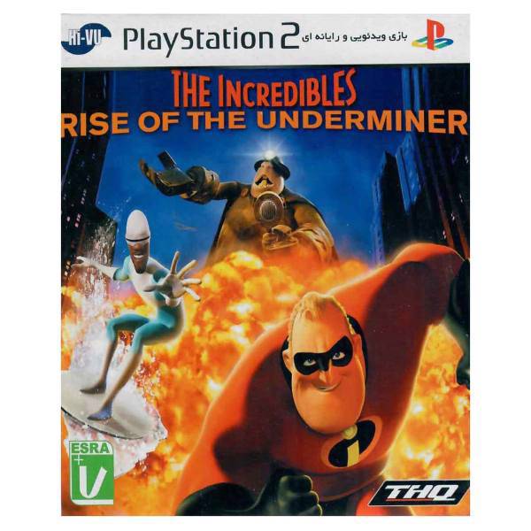 بازی The Incredibles مخصوص PS2، The Incredibles For PS2 Game