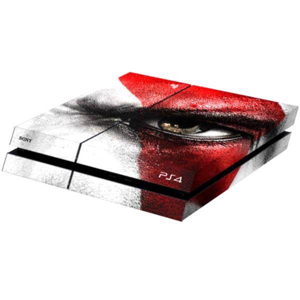 برچسب افقی پلی استیشن 4 ونسونی طرح Kratos Eye، Wensoni Kratos Eye PlayStation 4 Horizontal Cover