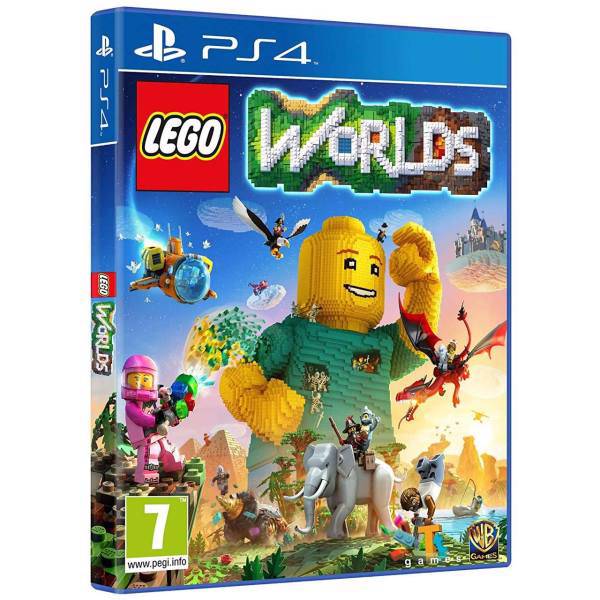 بازی Lego Worlds مخصوص PS4، PS4 Lego Worlds Game