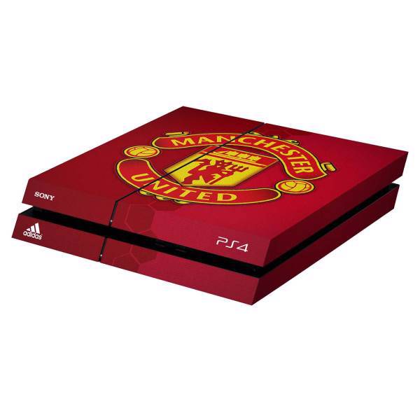 برچسب افقی پلی استیشن 4 ونسونی طرح Manchester United 2016، Wensoni Manchester United 2016 PlayStation 4 Horizontal Cover