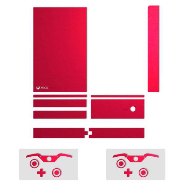 برچسب ماهوت مدلRed Color Special مناسب برای کنسول بازی Xbox One، MAHOOT Red Color Special Sticker for Xbox One