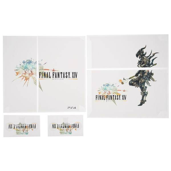 برچسب پلی استیشن 4 مدل Final Fantasy XIV، PlayStation 4 Final Fantasy XIV Cover