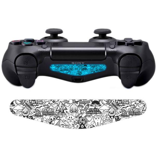 برچسب دوال شاک 4 ونسونی طرح Mix 3، Wensoni Mix 3 DualShock 4 Lightbar Sticker