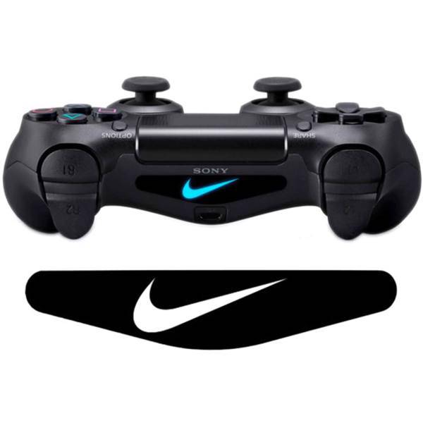 برچسب دوال شاک 4 ونسونی طرح نایکی، Wensoni Nike Logo DualShock 4 Lightbar Sticker