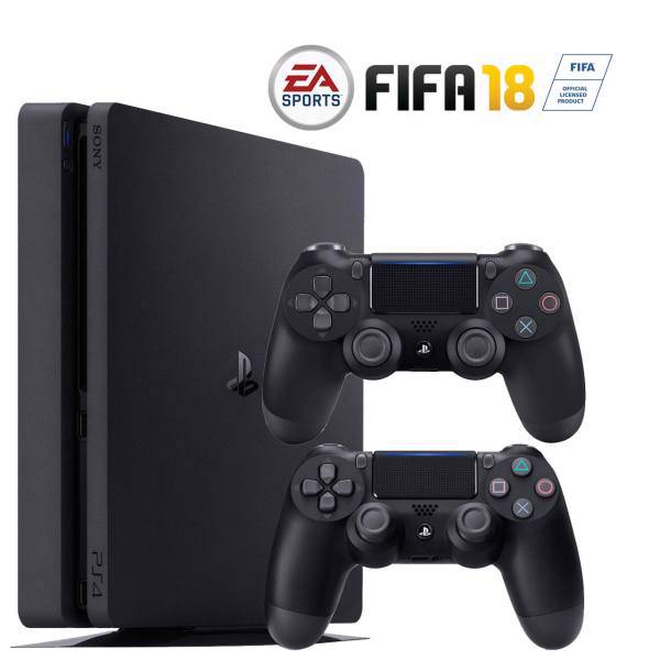 مجموعه کنسول بازی سونی مدل Playstation 4 Slim کد CUH-2116B Region 2 - ظرفیت 1 ترابایت، Sony Playstation 4 Slim Region 2 CUH-2116B 1TB Bundle Game Console