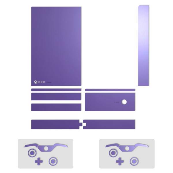 برچسب ماهوت مدل Purple Color Special مناسب برای کنسول بازی Xbox One، MAHOOT Purple Color Special Sticker for Xbox One