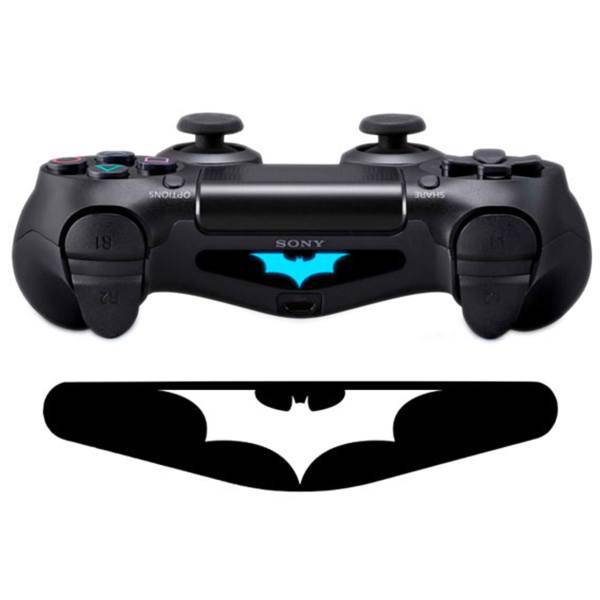 برچسب دوال شاک 4 ونسونی طرح آرکهام، Wensoni Arkham Knight DualShock 4 Lightbar Sticker