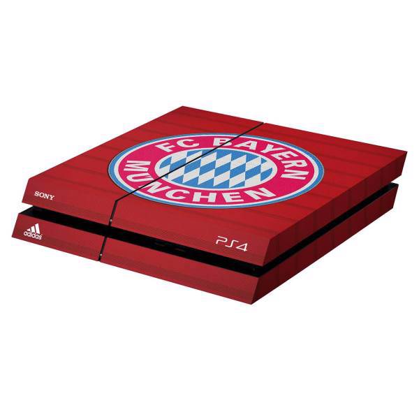 برچسب افقی پلی استیشن 4 ونسونی طرح Bayern Munchen 2016، Wensoni Bayern Munchen 2016 PlayStation 4 Horizontal Cover