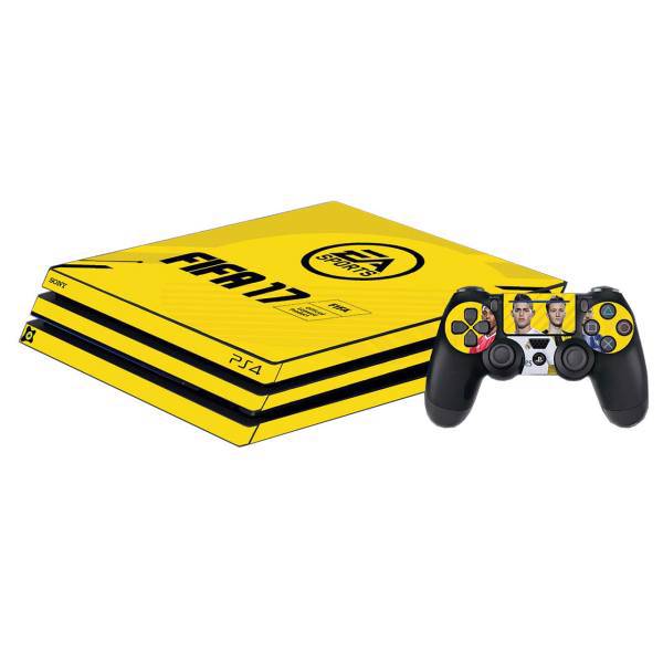 برچسب پلی استیشن Pro آی گیمر طرح FIFA17، IGamer FIFA17 Play Station 4 Pro Cover