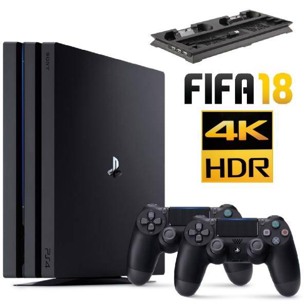 کنسول بازی سونی مدل Playstation 4 Pro ریجن 2 کد CUH-7116B ظرفیت 1 ترابایت، Sony Playstation 4 Pro Region 2 CUH-7116B 1TB Game Console