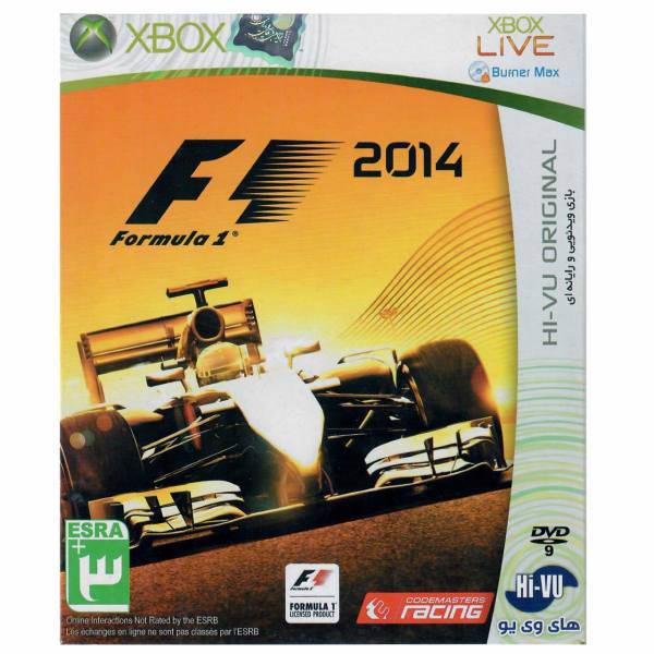 بازی F1 2014 مخصوص Xbox 360