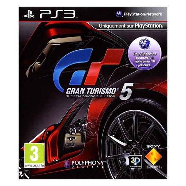 بازی Gran Turismo 5 Pro مناسب برای PS3، Gran Turismo 5 Ppro PS3 Game