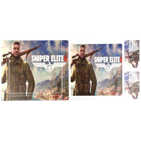 برچسب پلی استیشن 4 اسلیم مدل Sniper Elite 4، Sniper Elite 4 PlayStation 4 Slim Cover