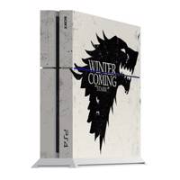 برچسب عمودی پلی استیشن 4 ونسونی طرح Winter is Coming White Wensoni Winter is Coming White PlayStation 4 Vertical Cover