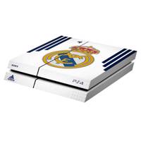 برچسب افقی پلی استیشن 4 ونسونی طرح Real Madrid CF White 2016 Wensoni Real Madrid CF White 2016 PlayStation 4 Horizontal Cover