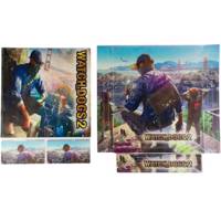 برچسب پلی استیشن 4اسلیم مدل Watch Dogs 2 Watch Dogs 2 PlayStation 4 Slim Cover