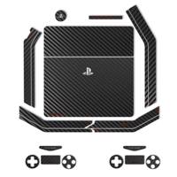 برچسب ماهوت مدلBlack Carbon-fiber Texture مناسب برای کنسول بازی PS4 Slim - MAHOOT Black Carbon-fiber Texture Sticker for PS4 Slim